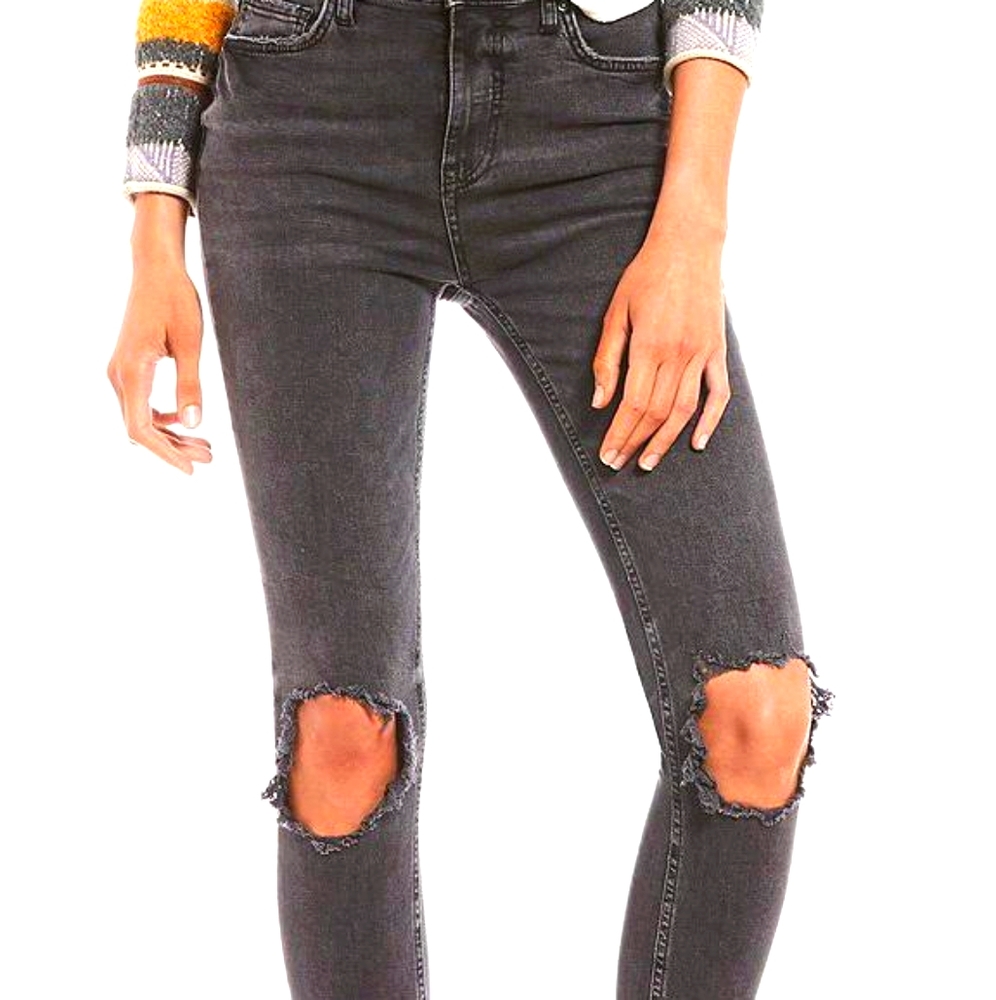 Free people grey jeans
